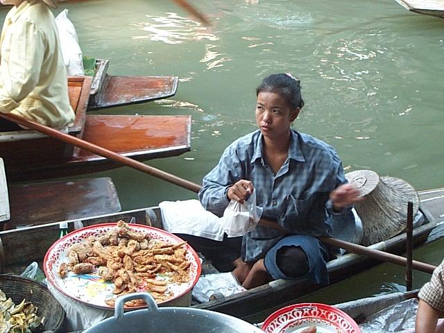 Damnoen Saduak - Le marché flottant
