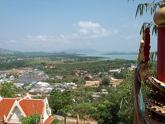 Vue depuis le Wat Kho Sirey