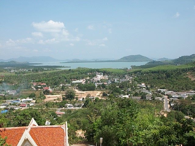 Vue depuis le Wat Kho Sirey
