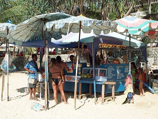 Bar de la plage à Kata