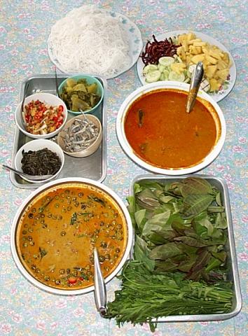 Plat de kanom chin