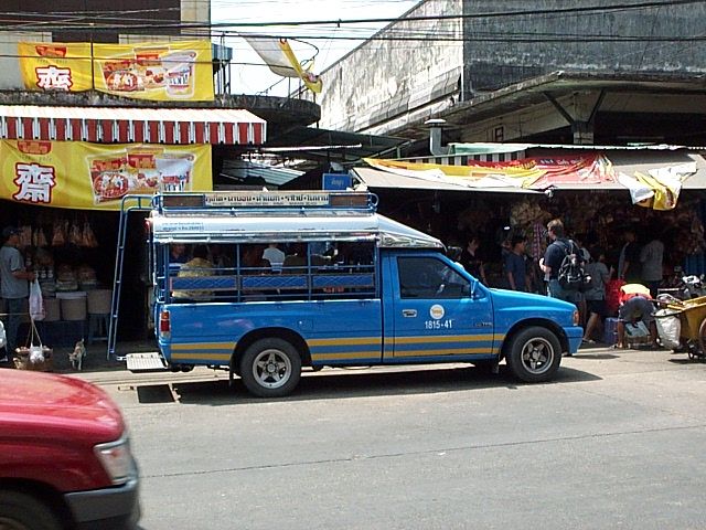Songthaews : bus de Phuket