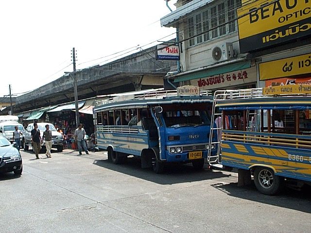 Songthaews : bus de Phuket