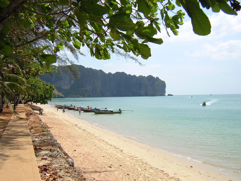 Une des plages de Krabi