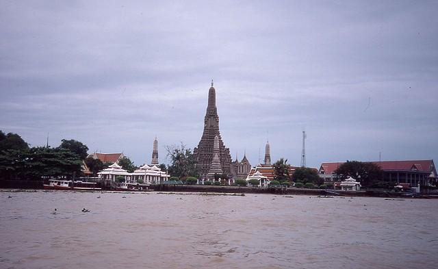 Vue du fleuve Chao Phraya
