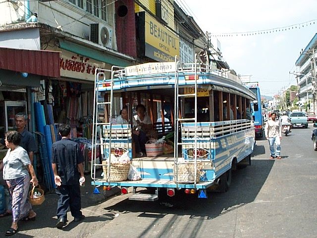 Songthaews : bus de Phuket